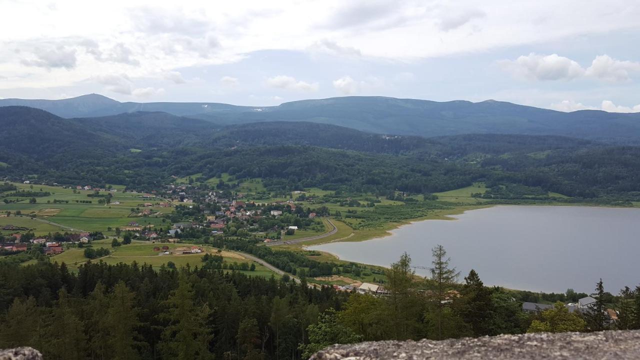 Domki Zloty Widok Sosnówka Buitenkant foto