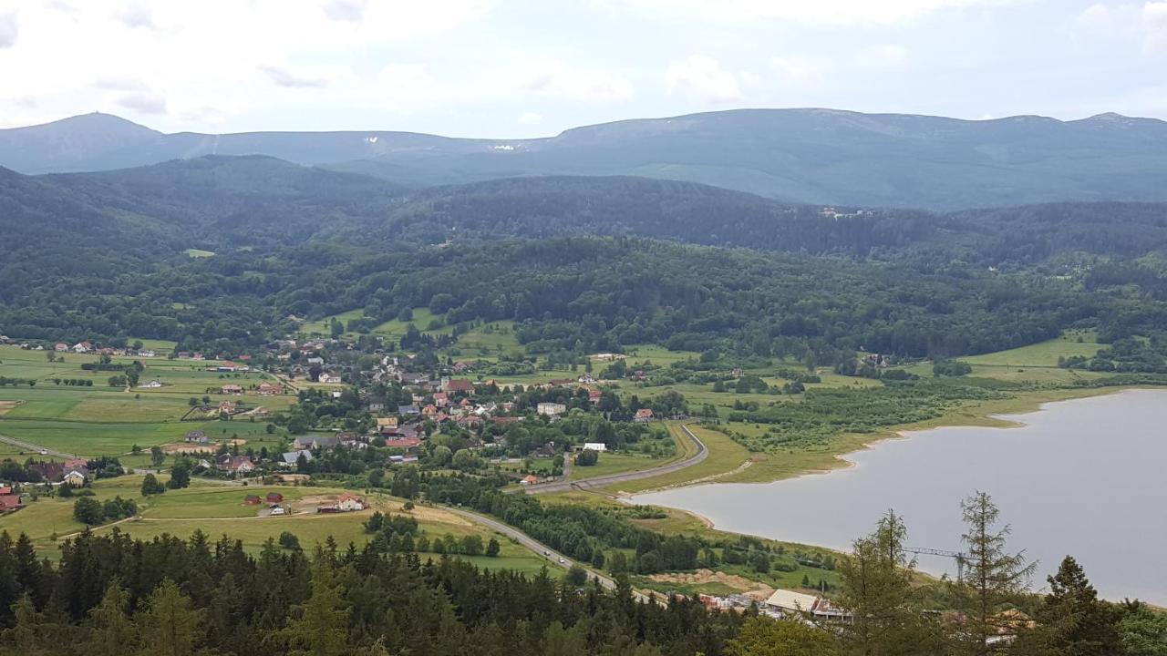 Domki Zloty Widok Sosnówka Buitenkant foto